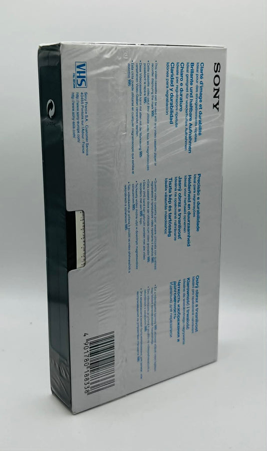 Sony E-180CDG Blank Video Cassette (NEW SEALED)