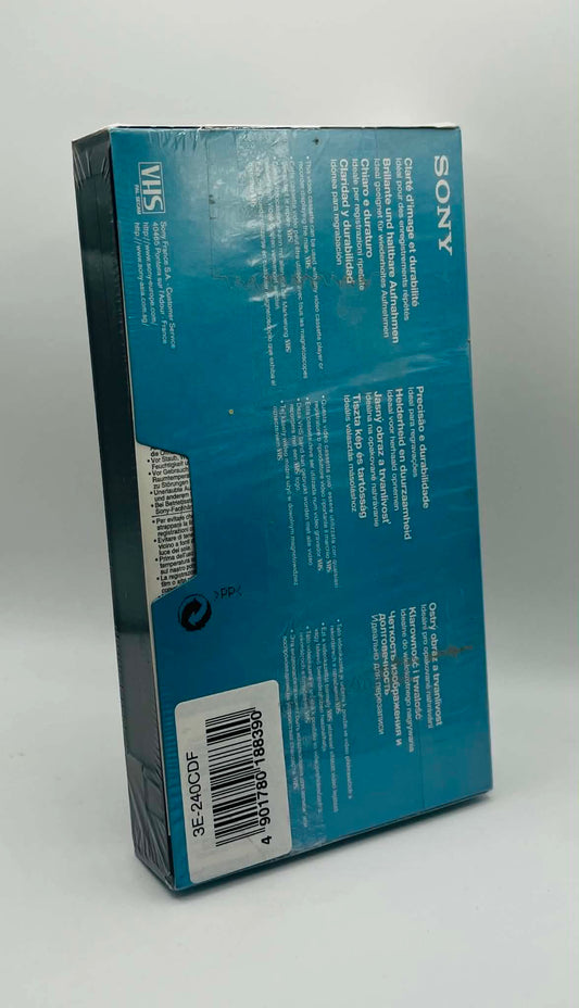 Sony E-240CDG Blank Video Tape (NEW SEALED)