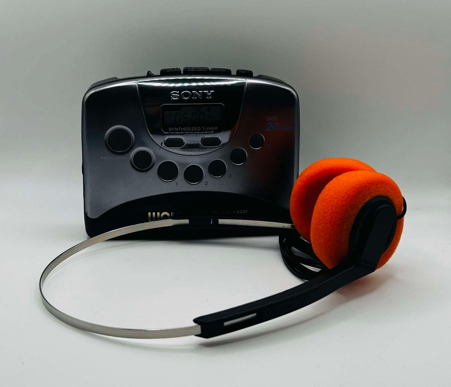 Sony Walkman WM-FX251 with Headphones