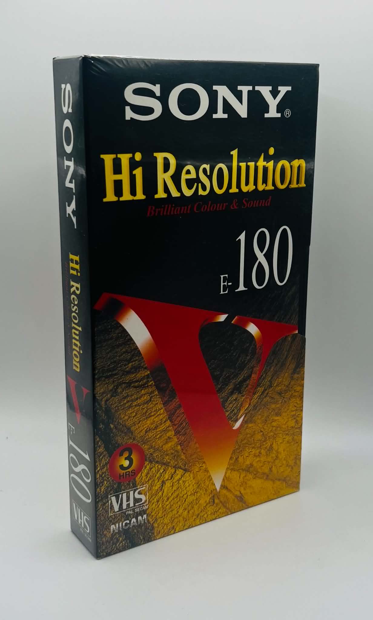 Sony E-180 Blank Video Cassette (NEW SEALED)