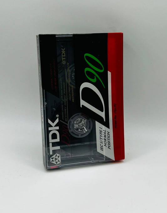 TDK D90 Blank Tape (NEW SEALED)
