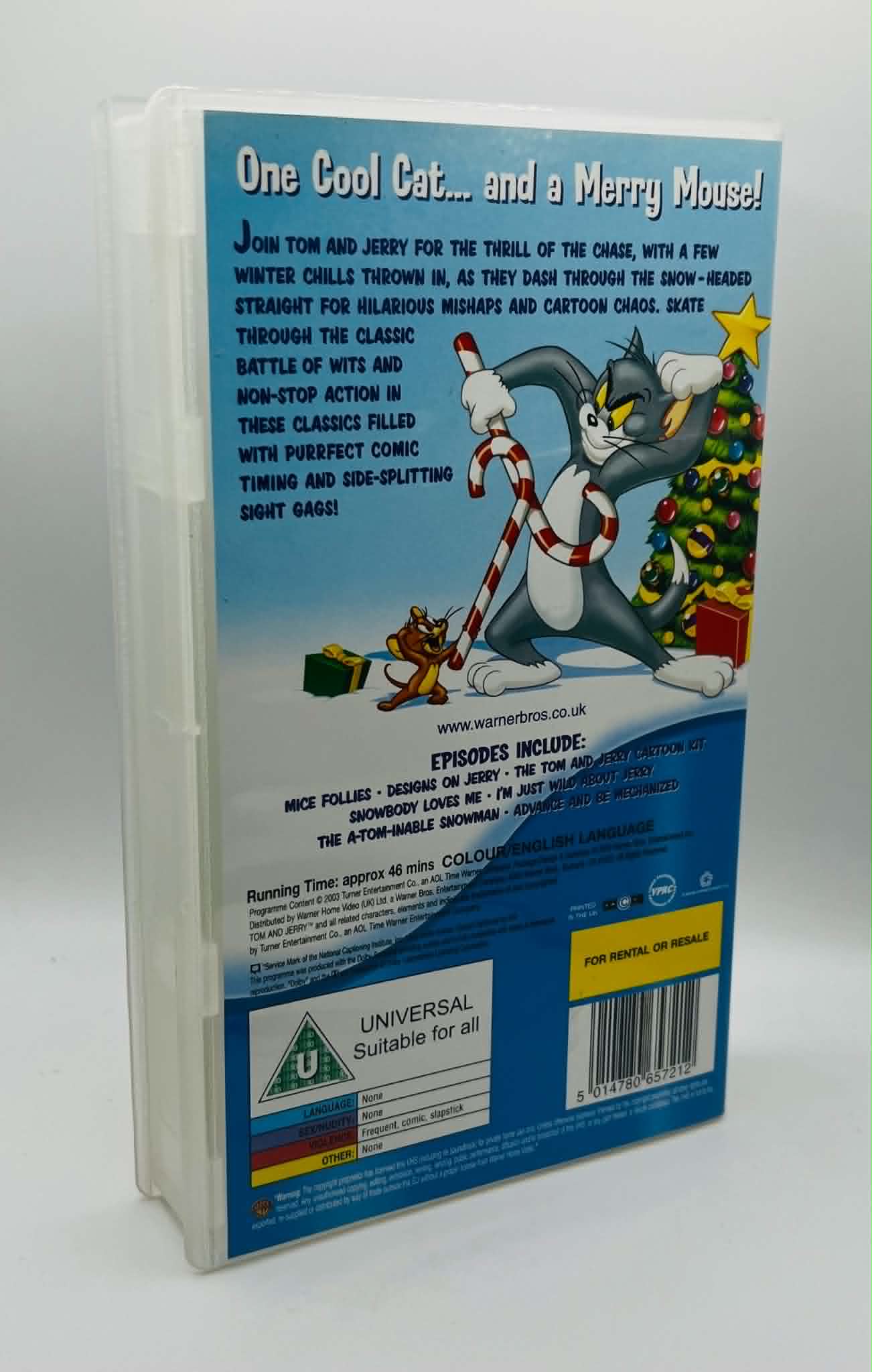Tom And Jerry Christmas (Paws For A Holiday) (U)