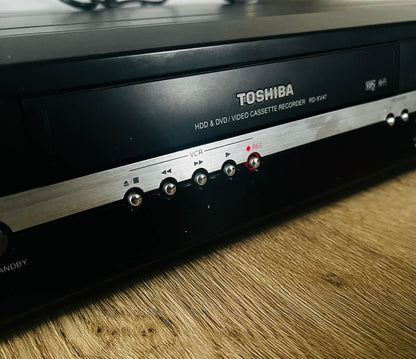 Toshiba RD-XV47KB HDD/DVD/VHS Player 160GB | Fully Working | Remote + Extras