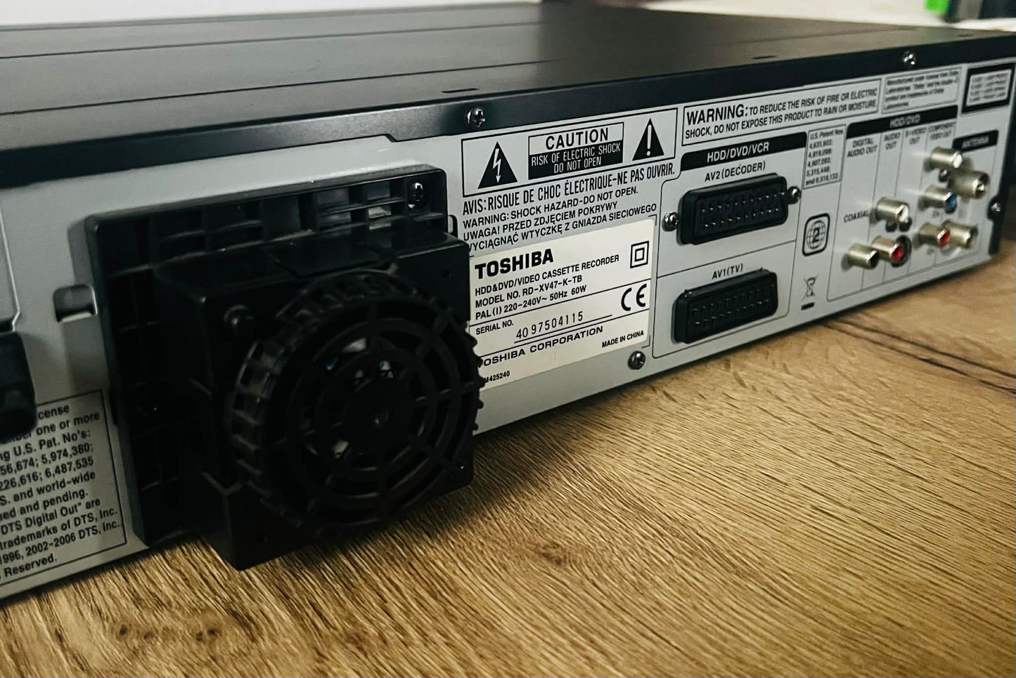 Toshiba RD-XV47KB HDD/DVD/VHS Player 160GB | Fully Working | Remote + Extras