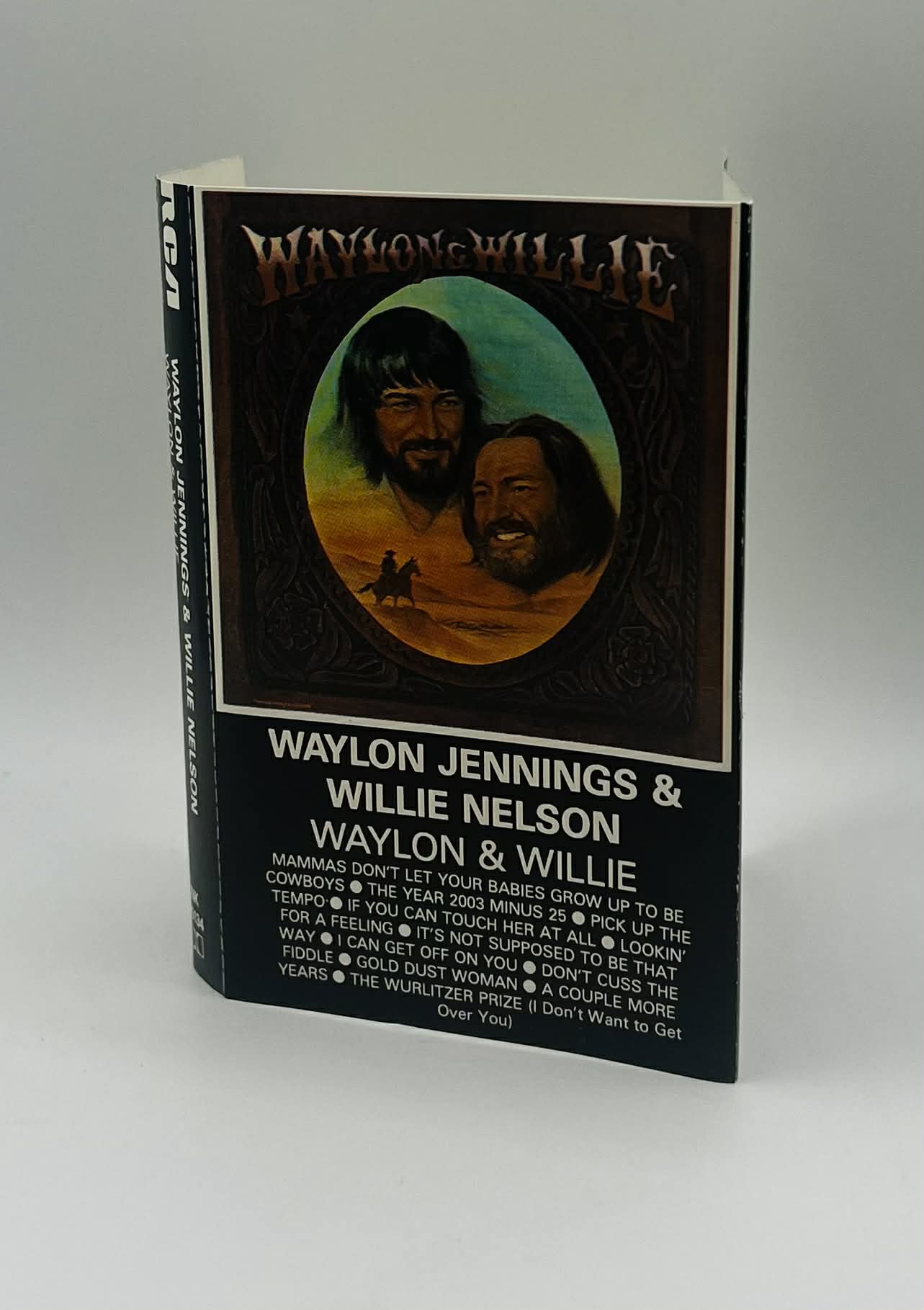 Waylon & Willie Audio Cassette Sleeve