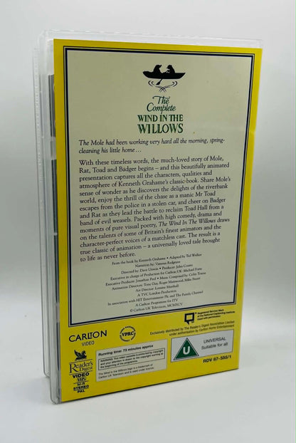 The Complete Wind In The Willows Volumes 1 & 2 (U) (NEW SEALED)